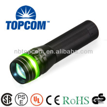 new style aircraft alumium 3w best flashlight zoom TP-1803C